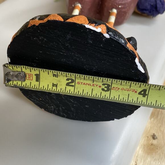 Green Witch Statue Figurine Jack O Lantern Pumpkin Halloween Decor - READ - Picture 8 of 13